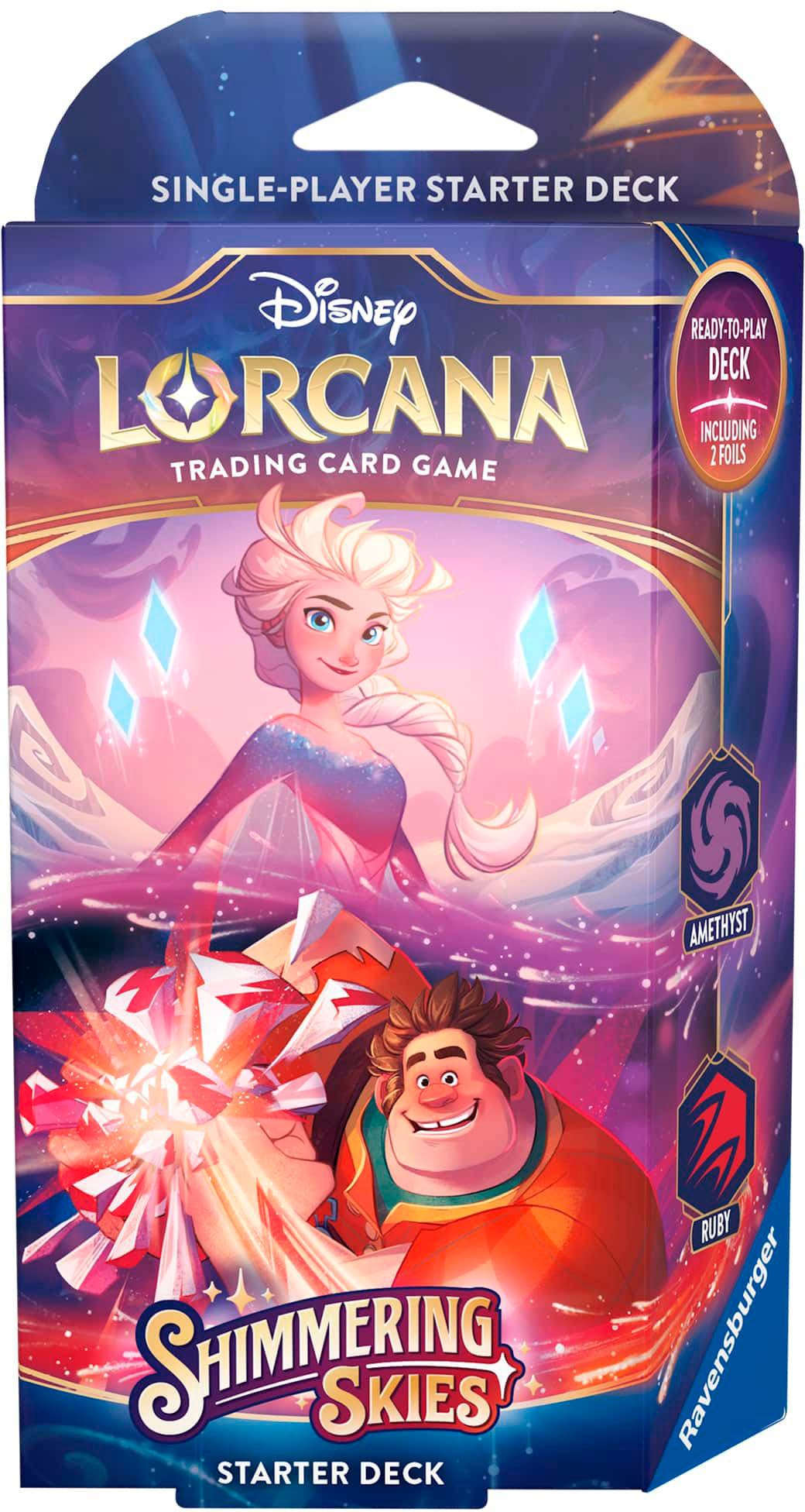 Lorcana TCG: Shimmering Skies Amethyst / Ruby Deck
